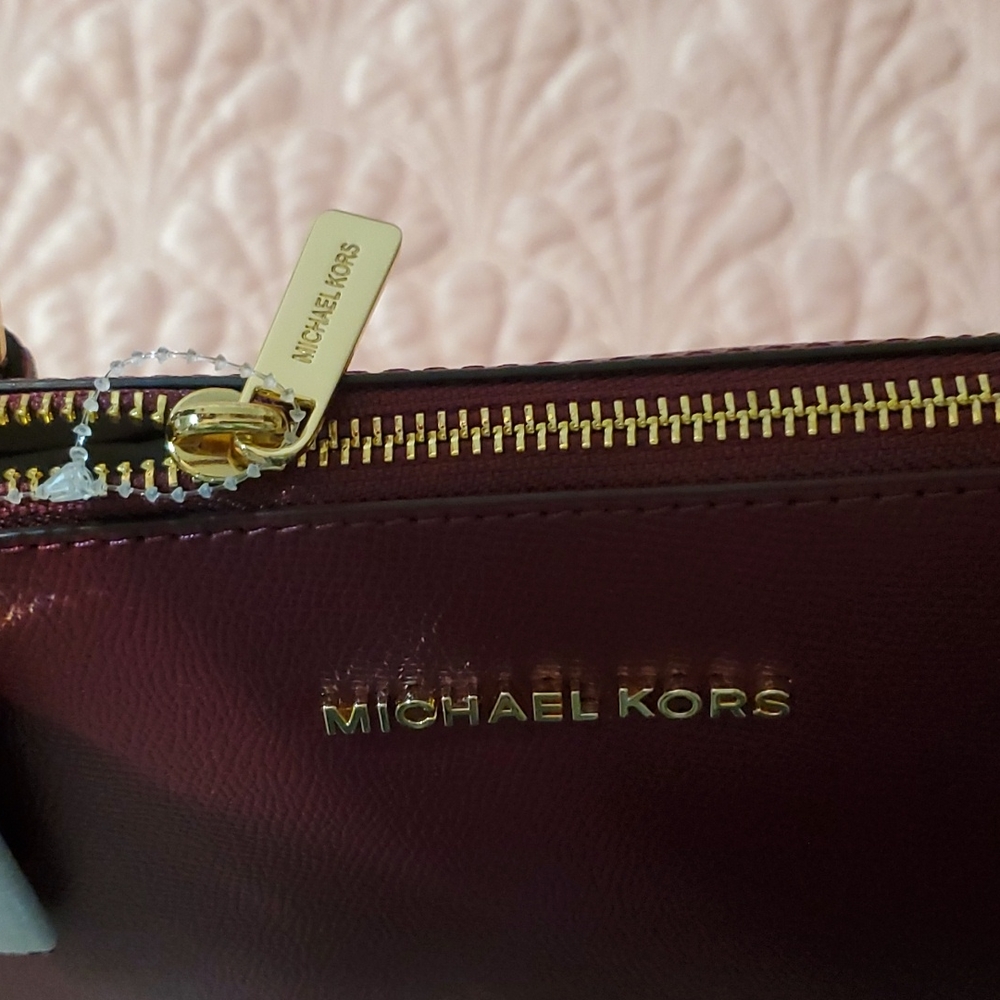 Michael Kors Dark Berry Tote - Picture 7 of 12